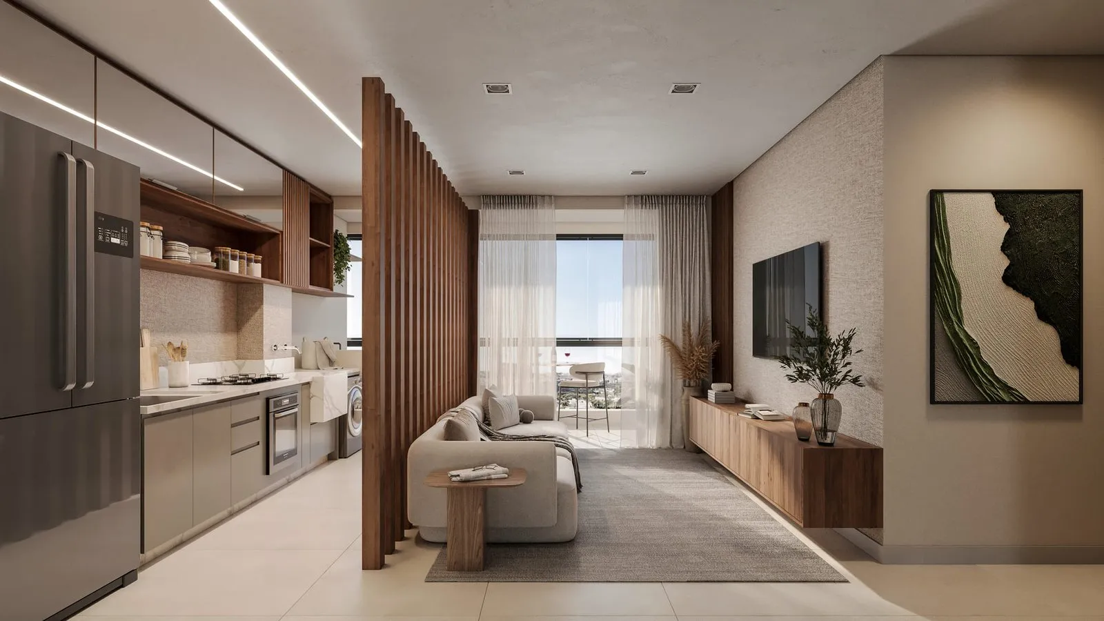Sala decorado — CTV Linea Residencial
