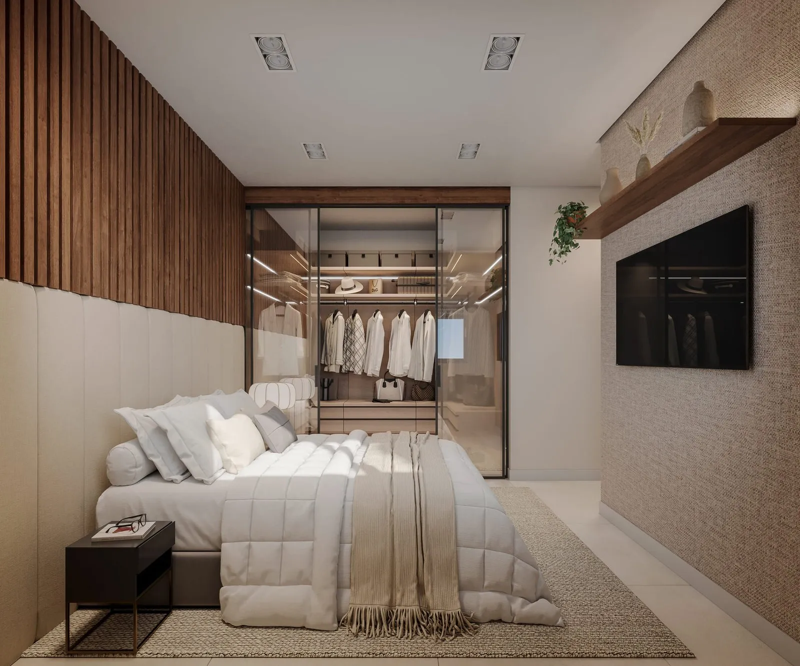 Quarto decorado — CTV Linea Residencial