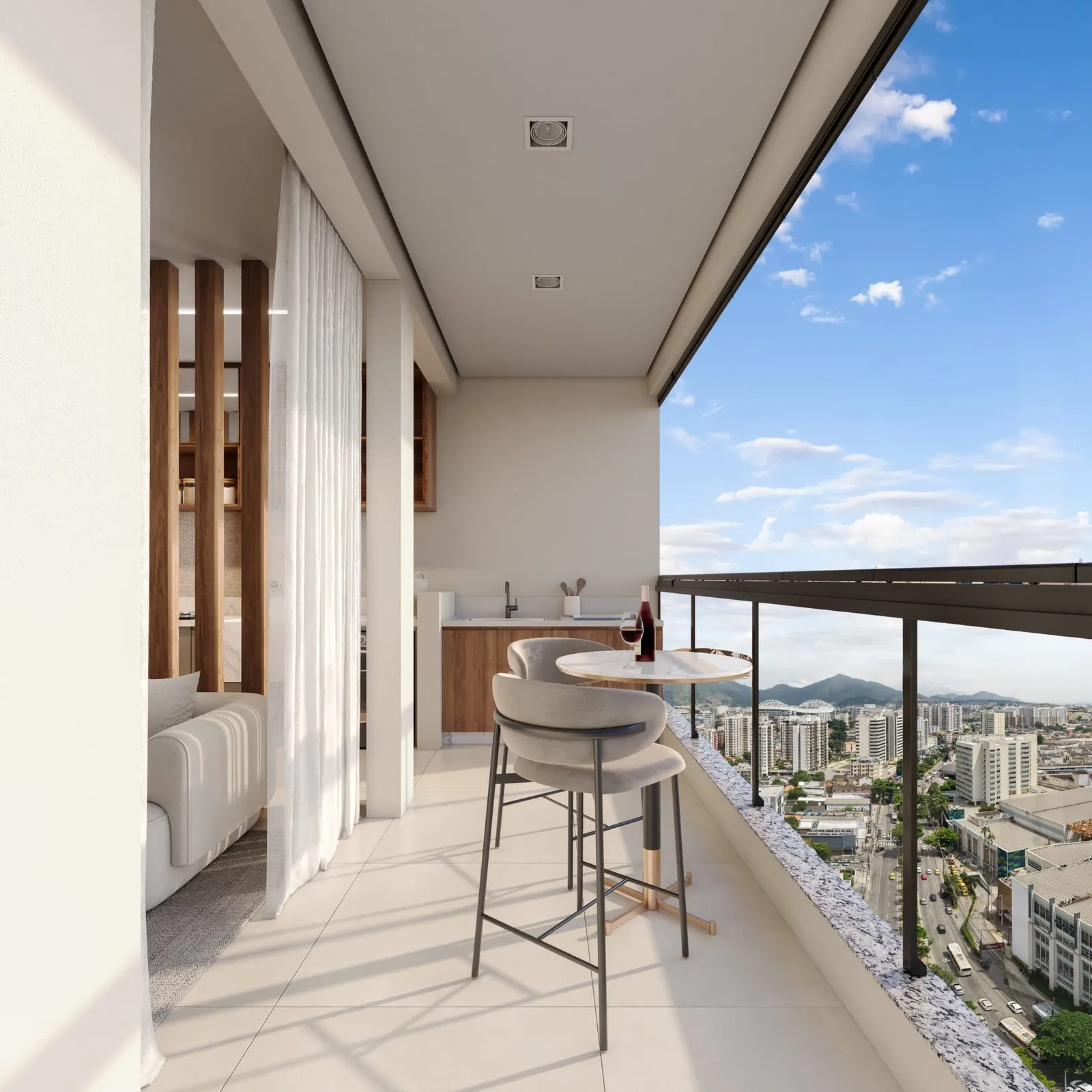 Varanda vista — CTV Linea Residencial