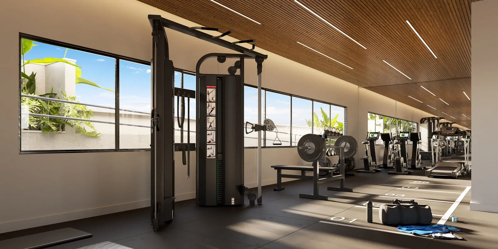 Academia — CTV Linea Residencial
