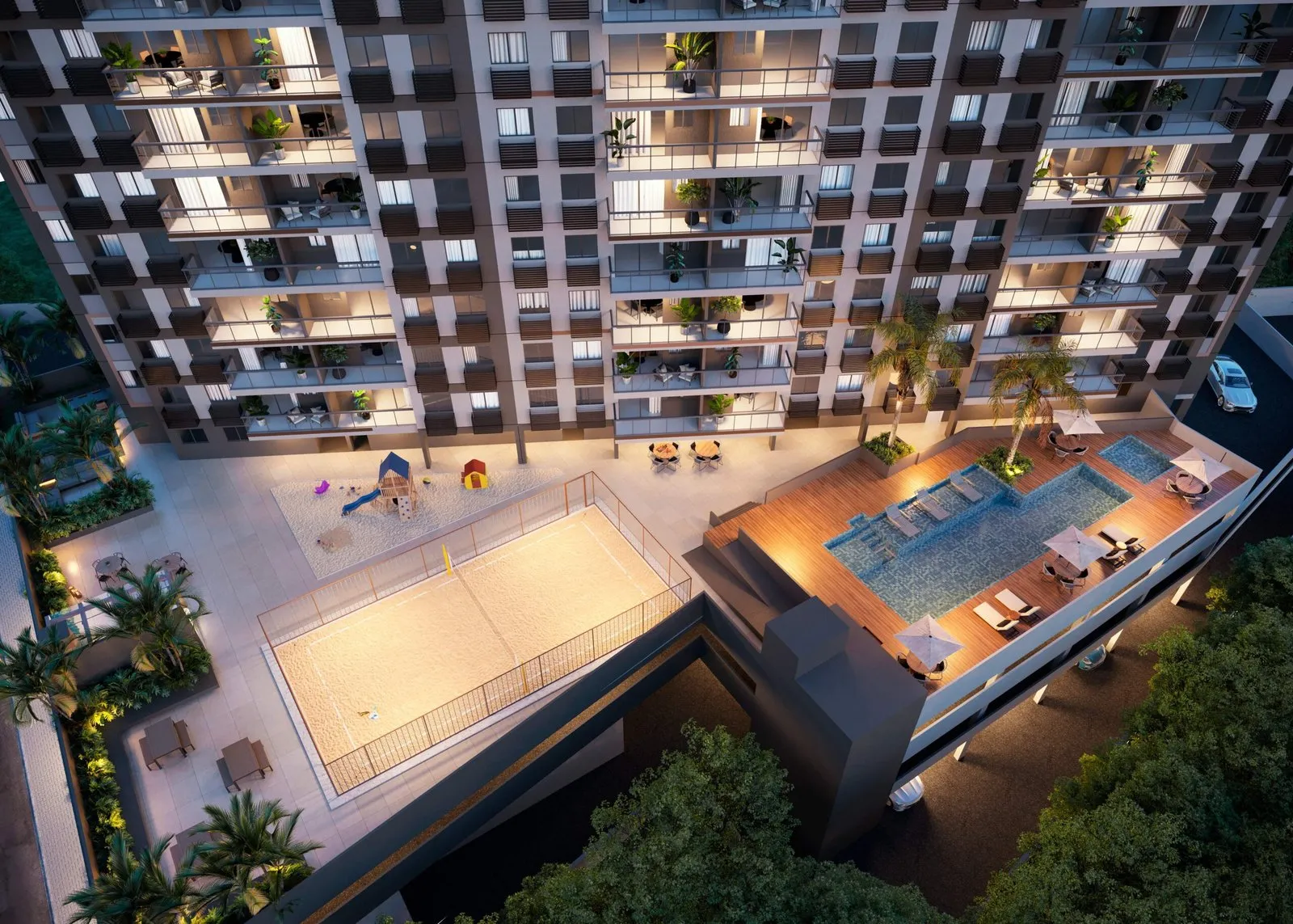 Vista aerea — CTV Nobel Residencial
