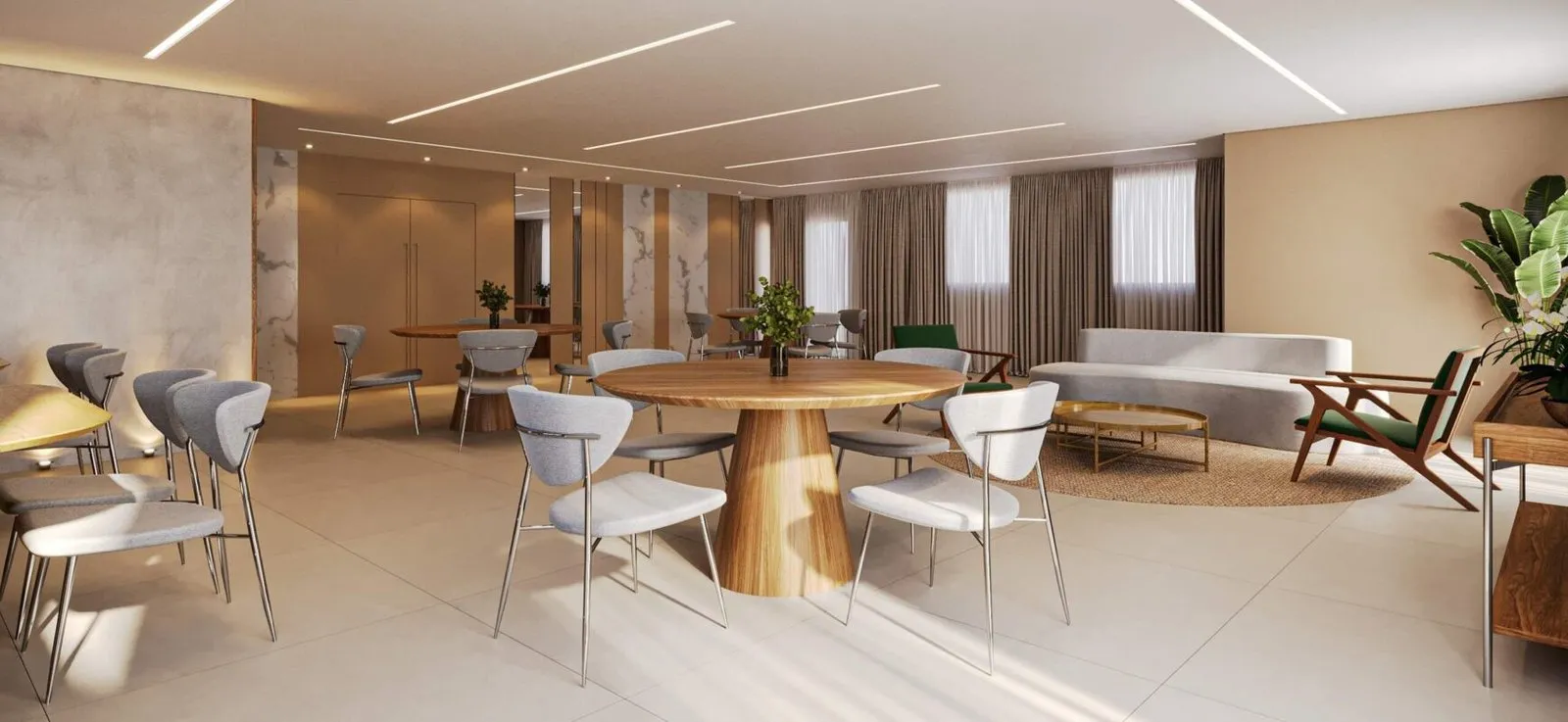 Salao de festas — CTV Nobel Residencial