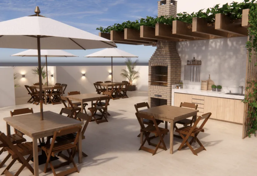 Churrasqueira — Star Residencial