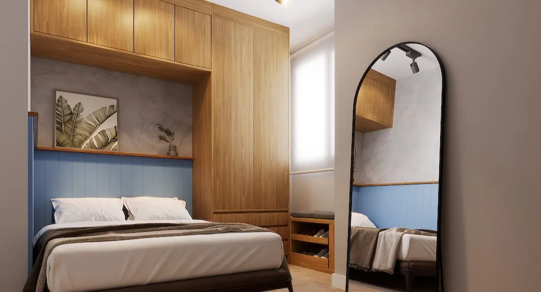 Quarto decorado — Elevato Bonsucesso