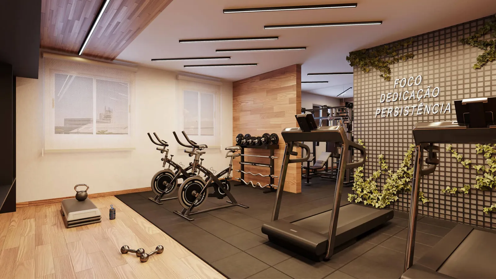 Academia — Gentileza BeOn Porto Residencial