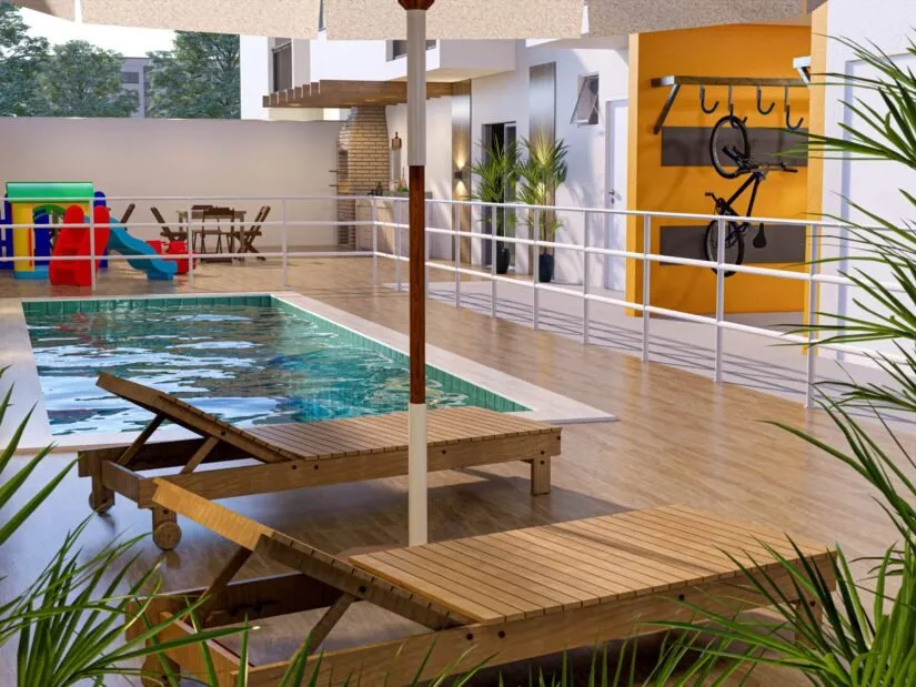 Piscina playground — GO Quintino