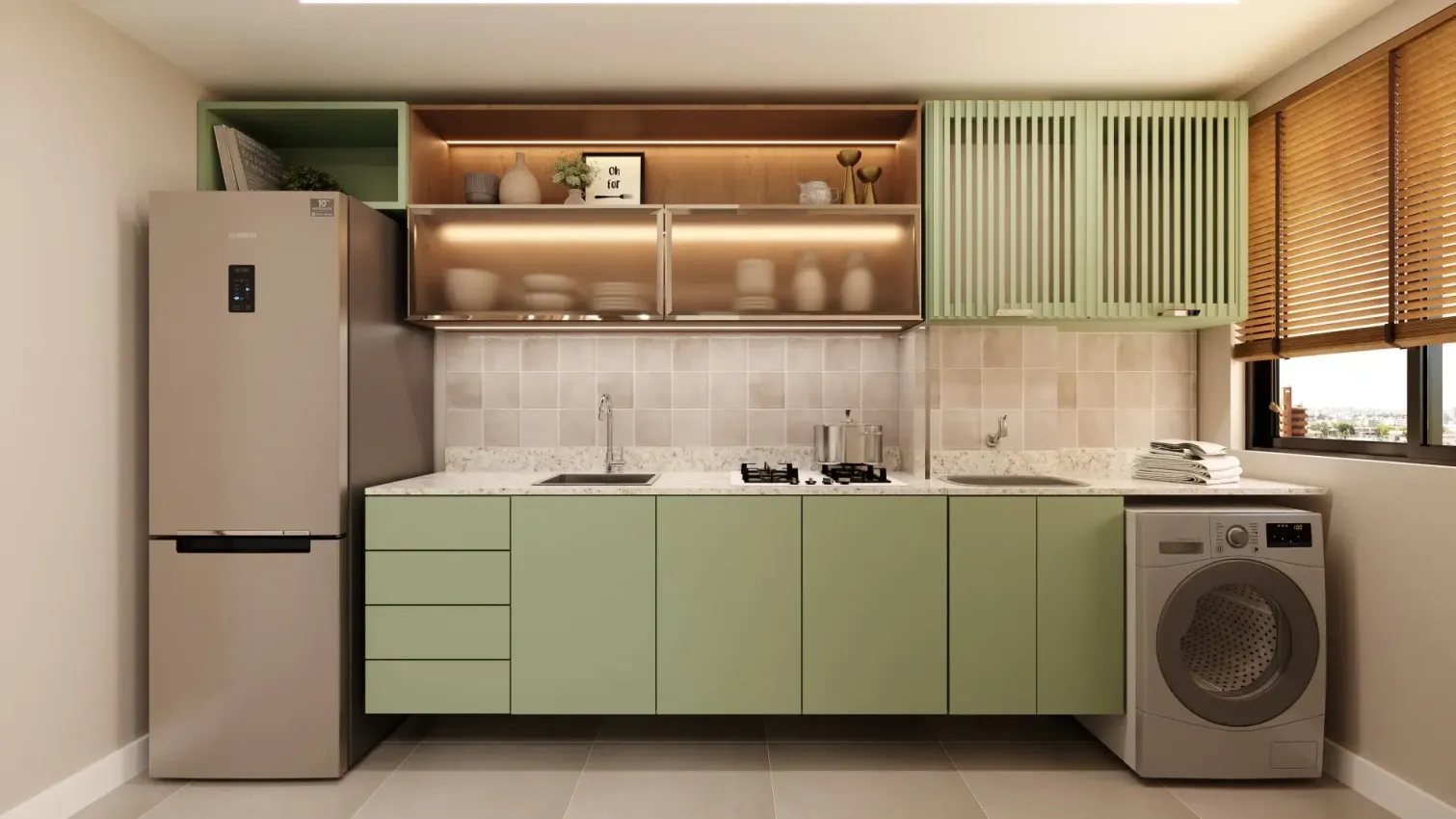 Cozinha decorada — Meu Crescer Bergamini Clube