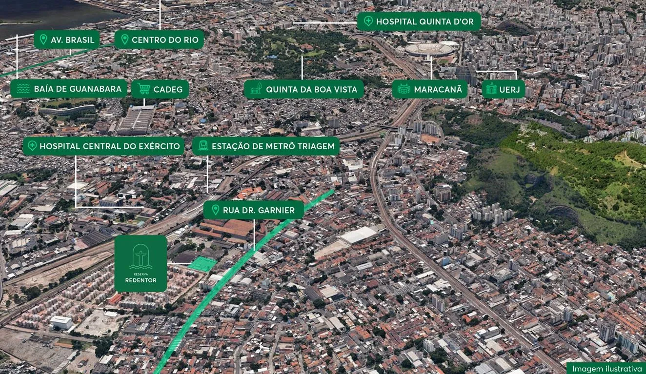 Mapa localizacao — Reserva Redentor