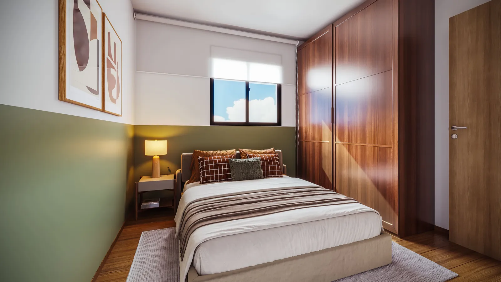 Quarto decorado — Ritmos de Pilares