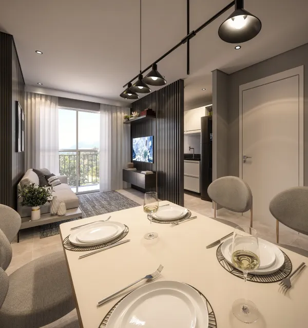 Sala decorado — Nova Irajá