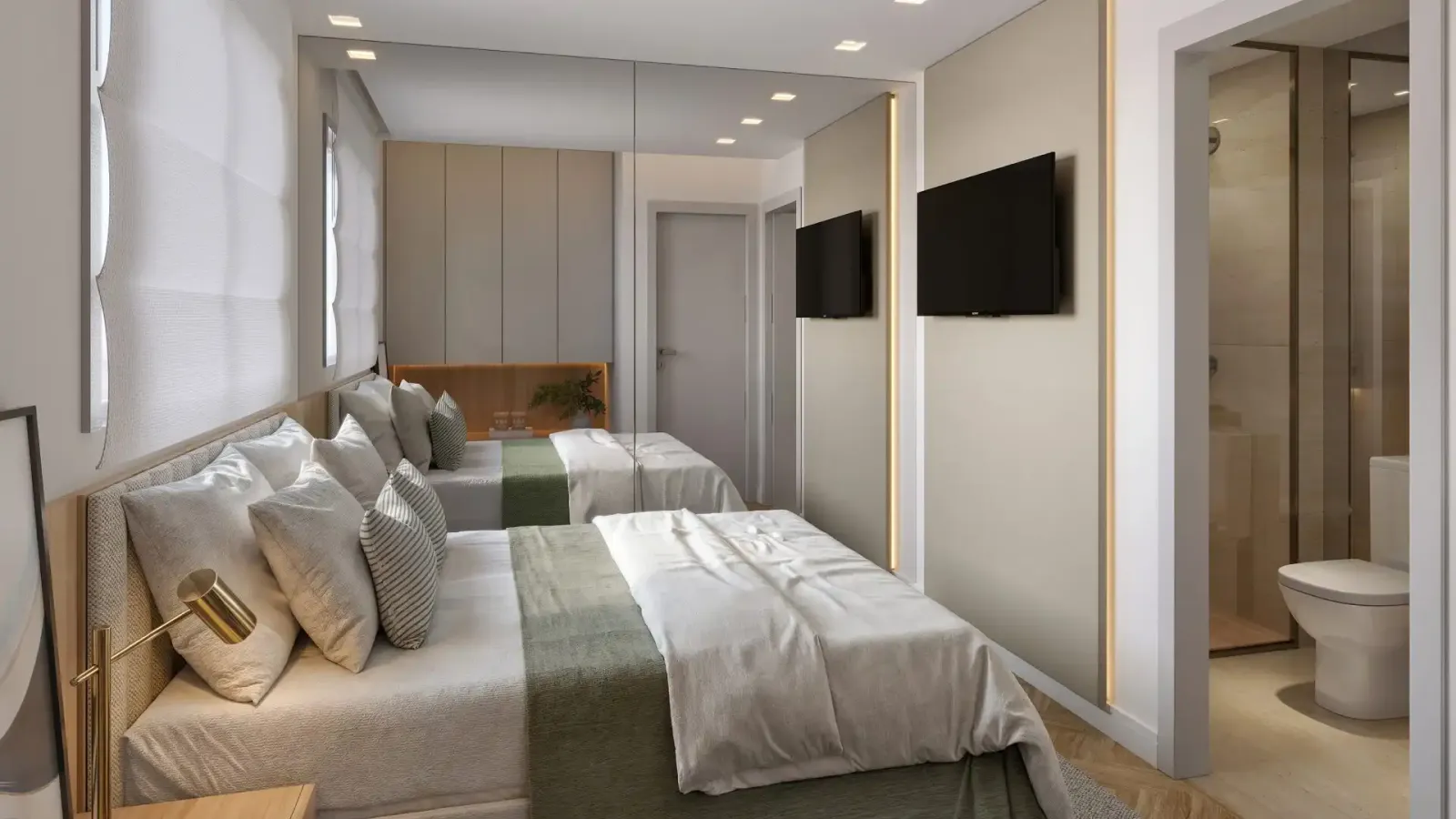 Quarto decorado — Oceanside Recreio