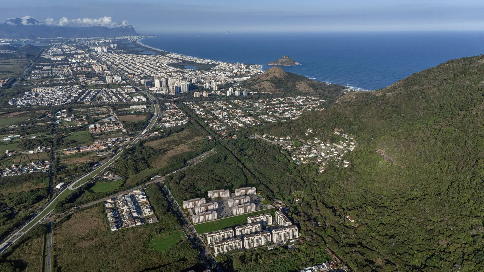 Vista aerea — Oceanside Recreio