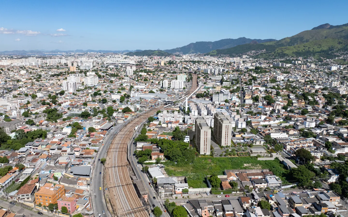 Vista aerea — Parque Piedade