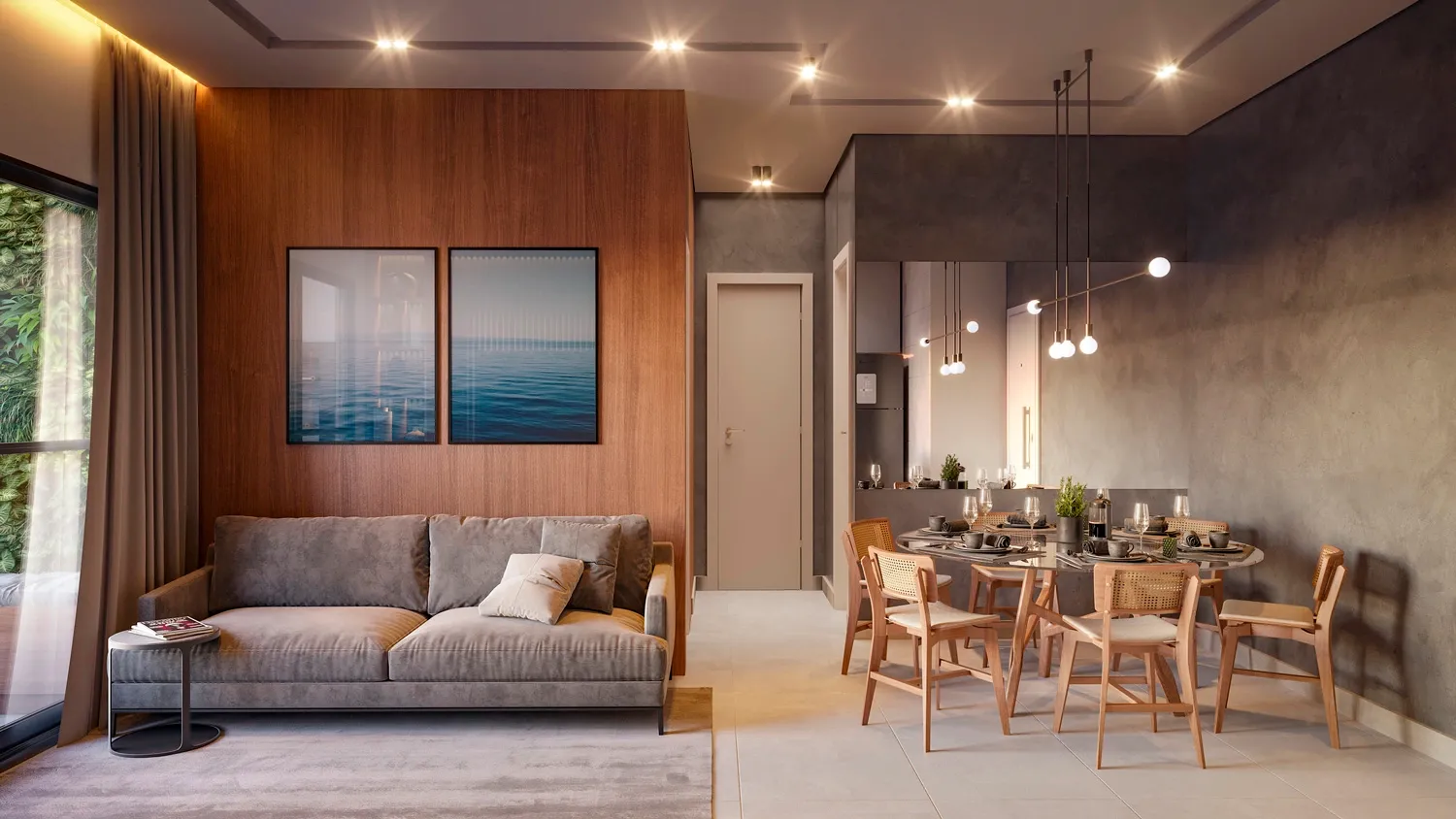 Sala decorado — Sensia Barra