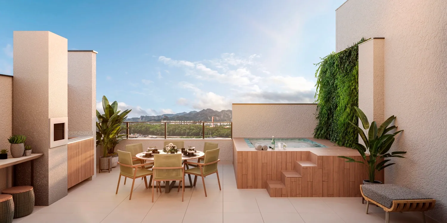 Cobertura spa — Sensia Barra