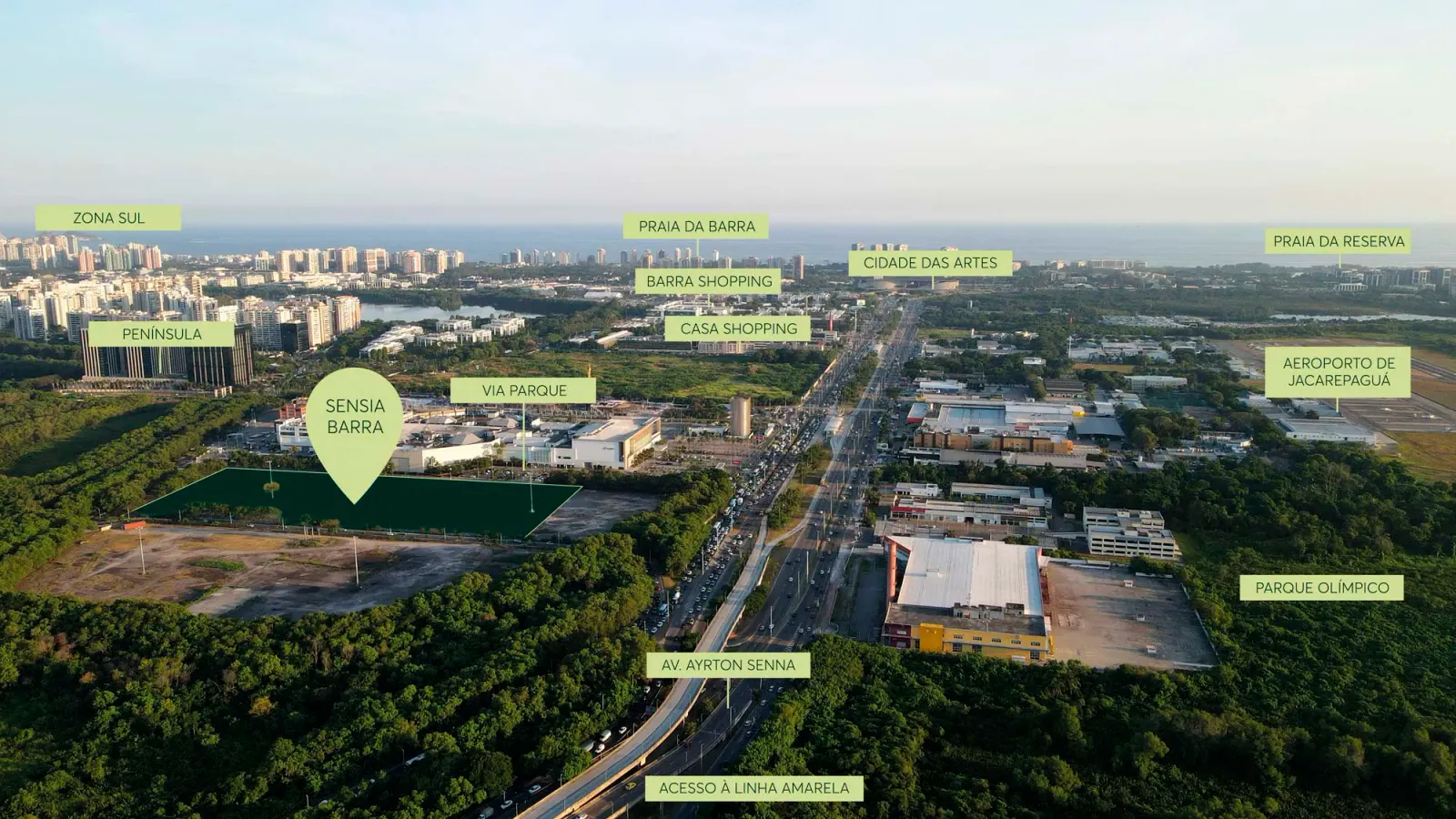 Mapa localizacao — Sensia Barra