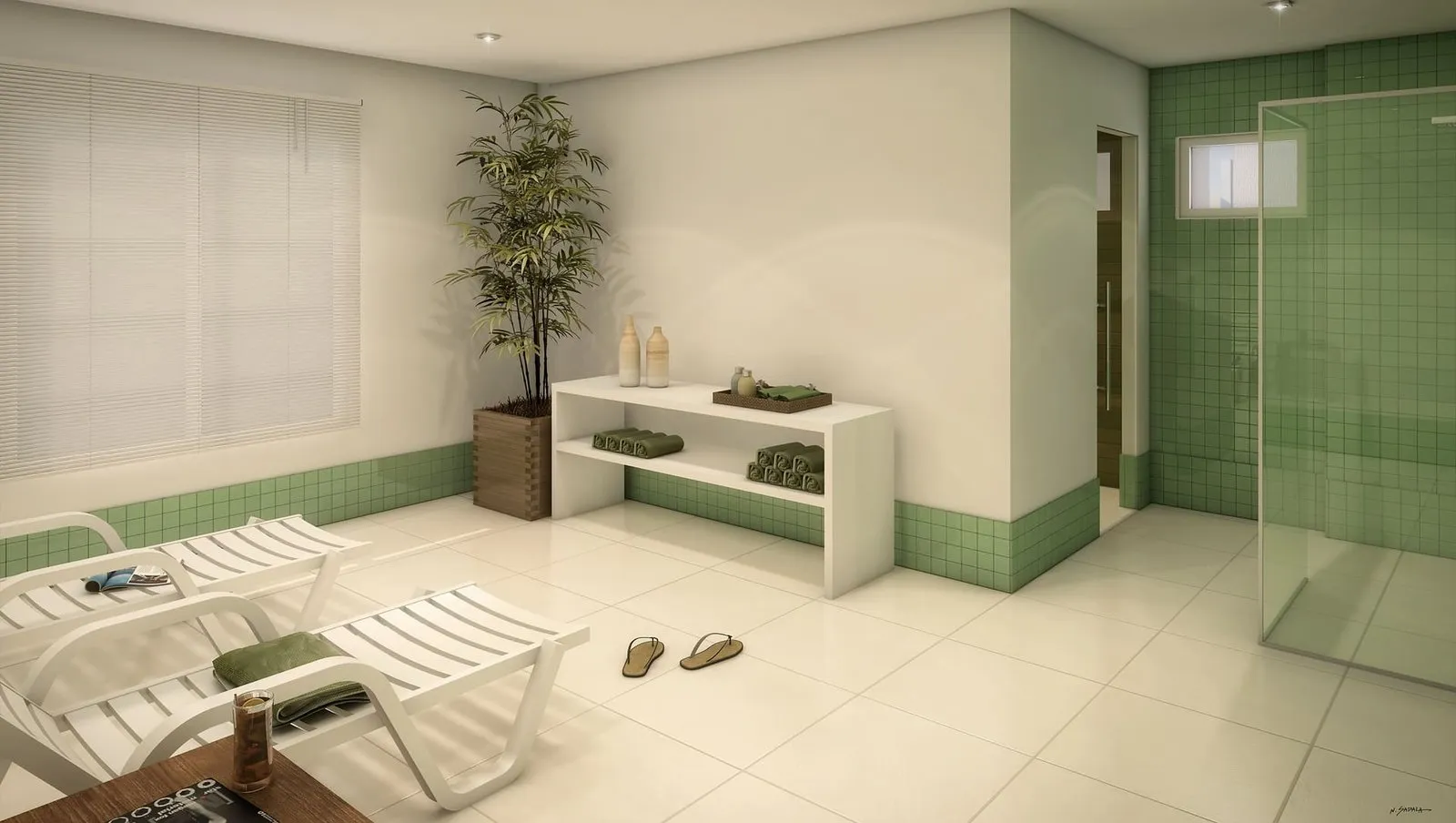 Sauna — Superiore Residence Club