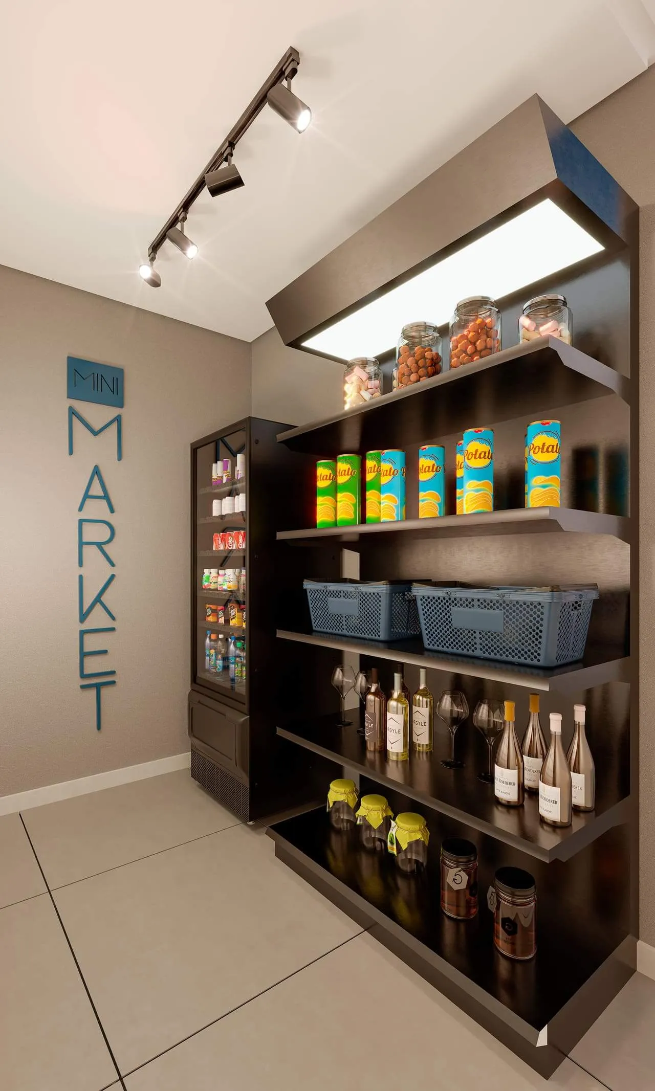 Mini market — Urb Sole Residencial