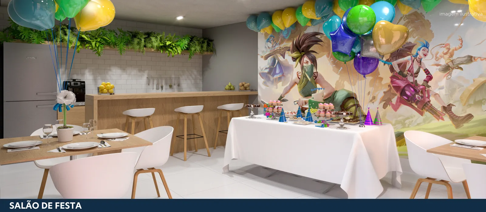Salao de festas — Vitale Carioca