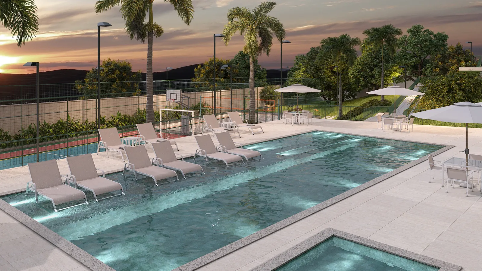Piscina — Vitale Park Residence