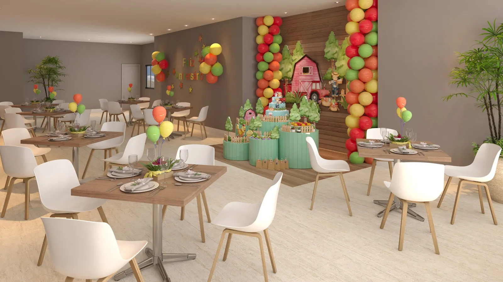 Salao de festas — Vitale Park Residence