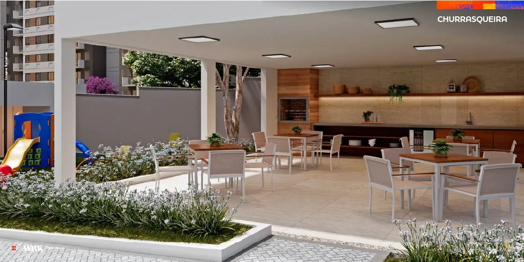 Churrasqueira — Vitale Walk Residencial