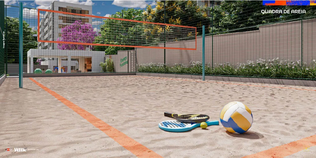 Quadra areia — Vitale Walk Residencial