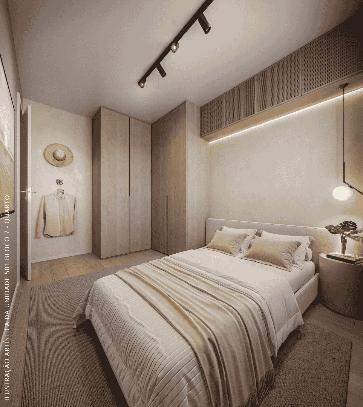 Quarto decorado — Vivaz Connection Zona Norte